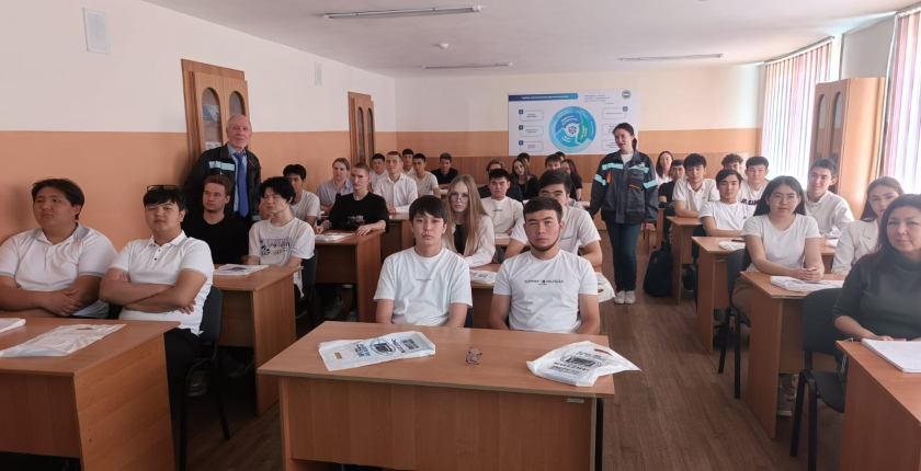 As part of the Year of Working Professions, the college hosted a series of meetings between students of the metallurgical specialty and representatives of Kazzinc LLP.